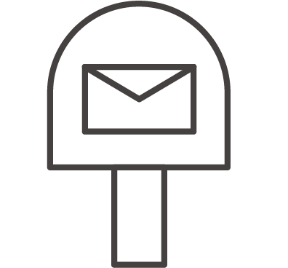 ポスト利用料1650円/月